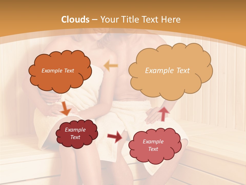 Blond Heat Spa PowerPoint Template