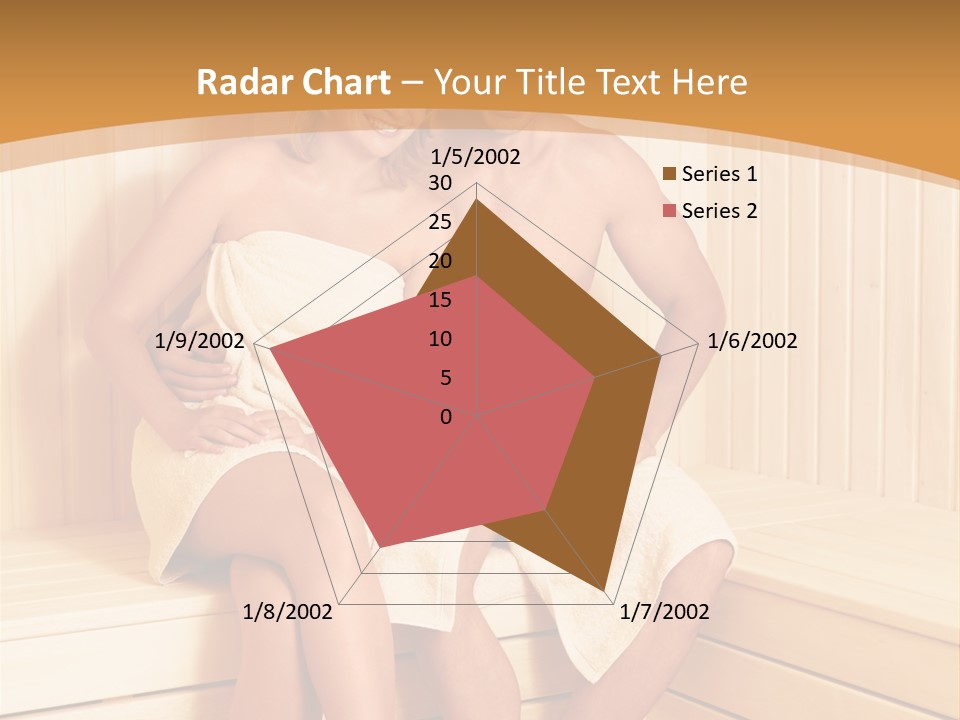 Blond Heat Spa PowerPoint Template