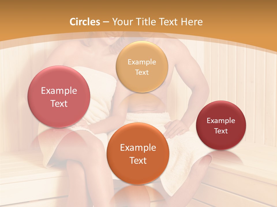 Blond Heat Spa PowerPoint Template