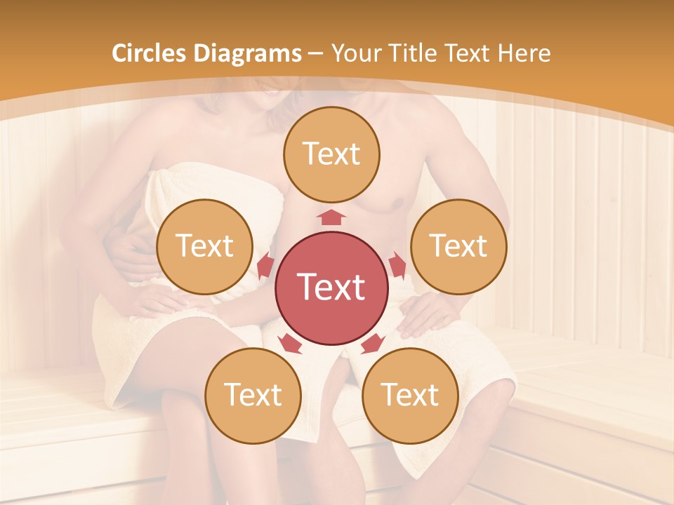 Blond Heat Spa PowerPoint Template