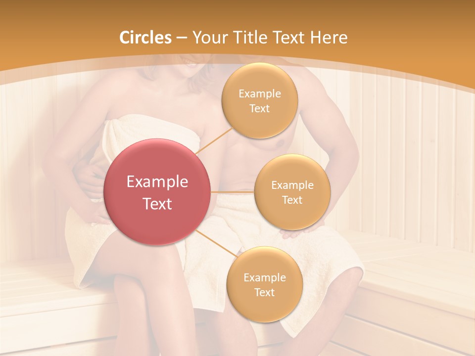 Blond Heat Spa PowerPoint Template