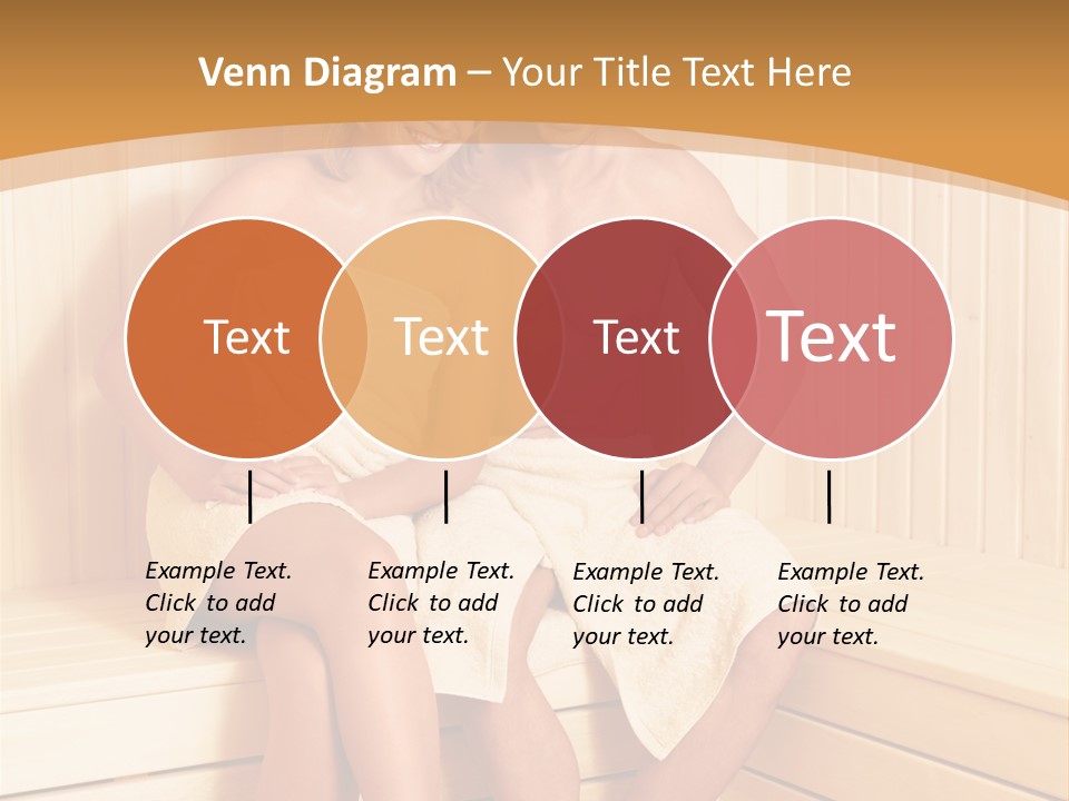 Blond Heat Spa PowerPoint Template