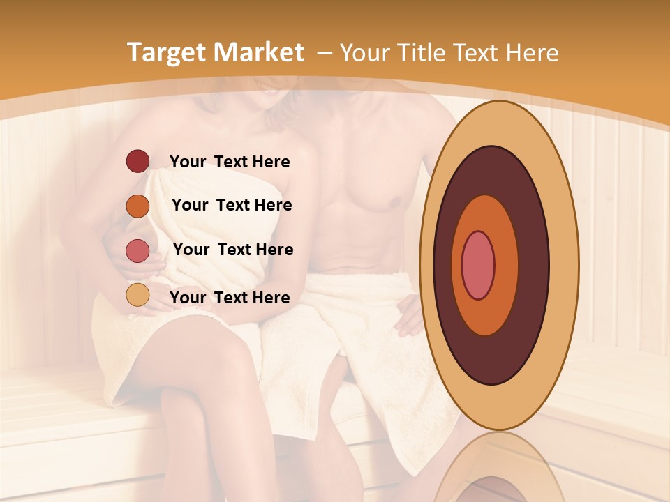 Blond Heat Spa PowerPoint Template