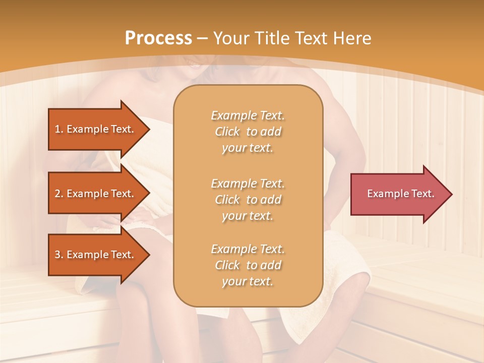 Blond Heat Spa PowerPoint Template