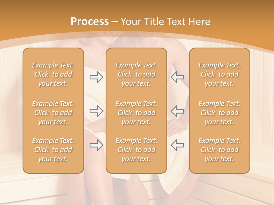 Blond Heat Spa PowerPoint Template