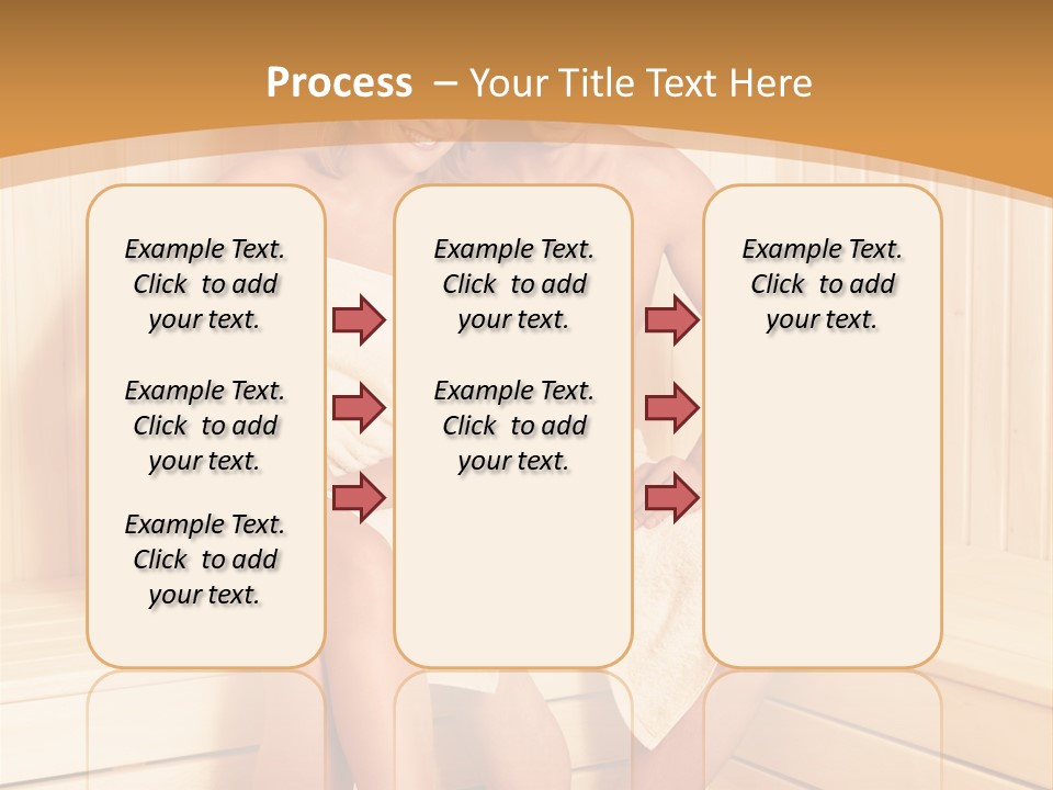 Blond Heat Spa PowerPoint Template