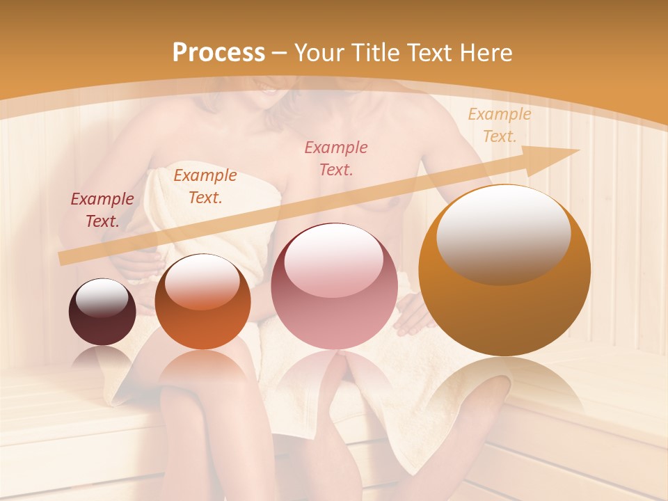 Blond Heat Spa PowerPoint Template