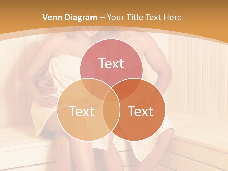 Blond Heat Spa PowerPoint Template