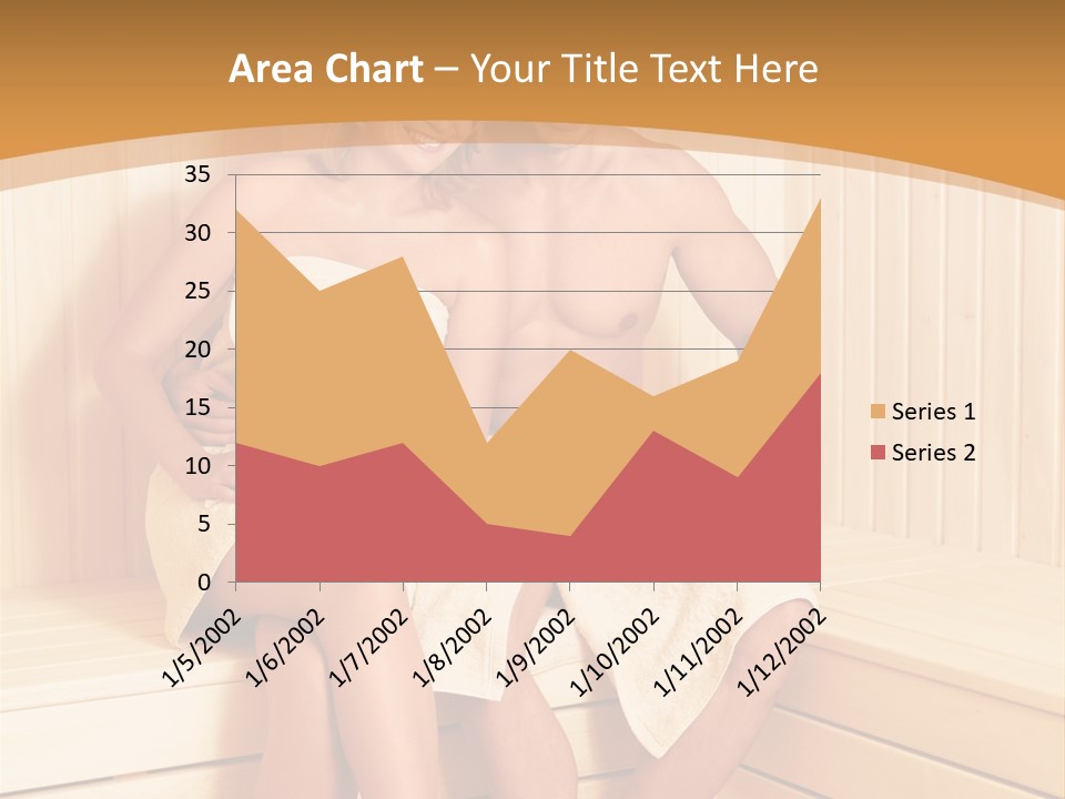 Blond Heat Spa PowerPoint Template