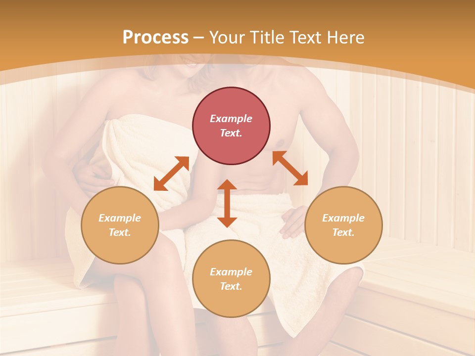 Blond Heat Spa PowerPoint Template