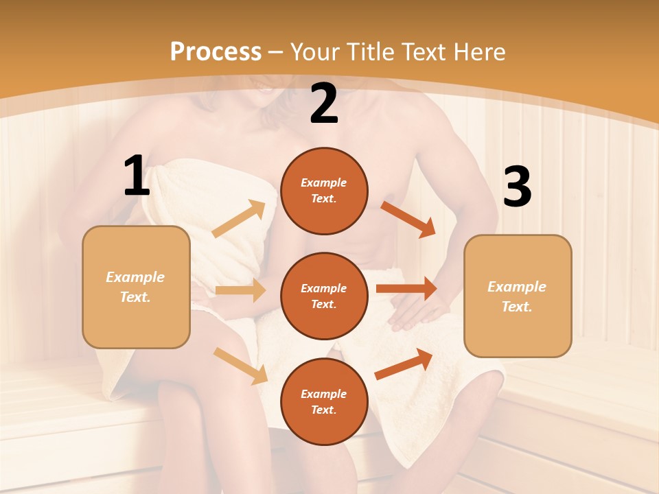 Blond Heat Spa PowerPoint Template