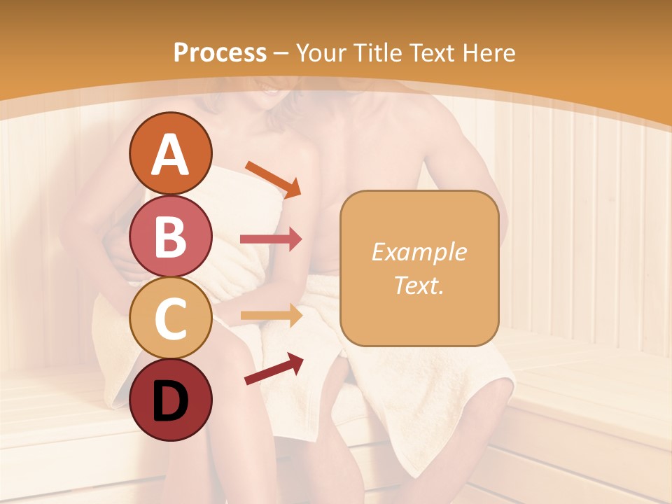 Blond Heat Spa PowerPoint Template