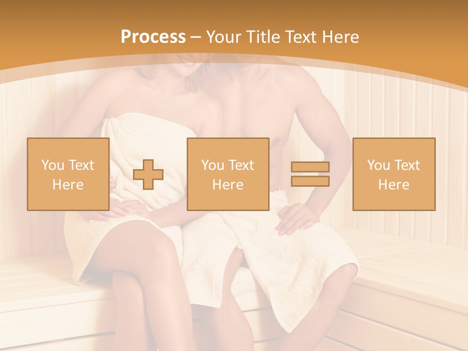 Blond Heat Spa PowerPoint Template