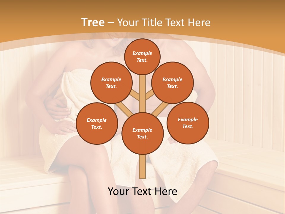 Blond Heat Spa PowerPoint Template