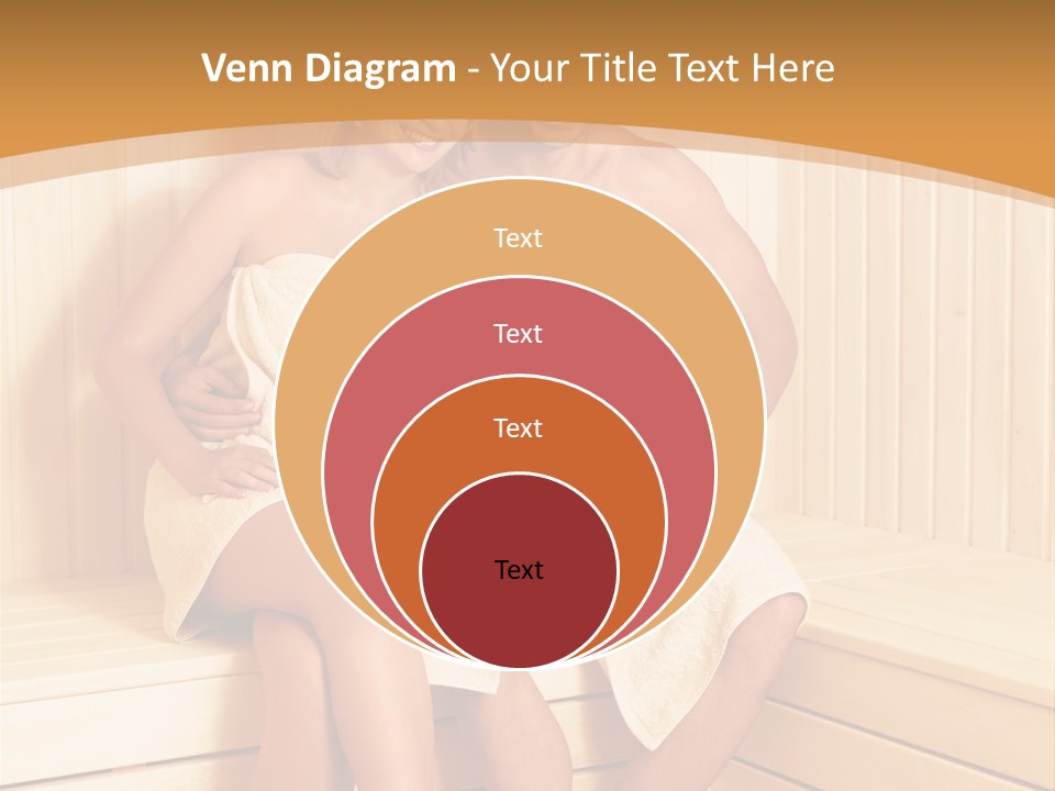 Blond Heat Spa PowerPoint Template