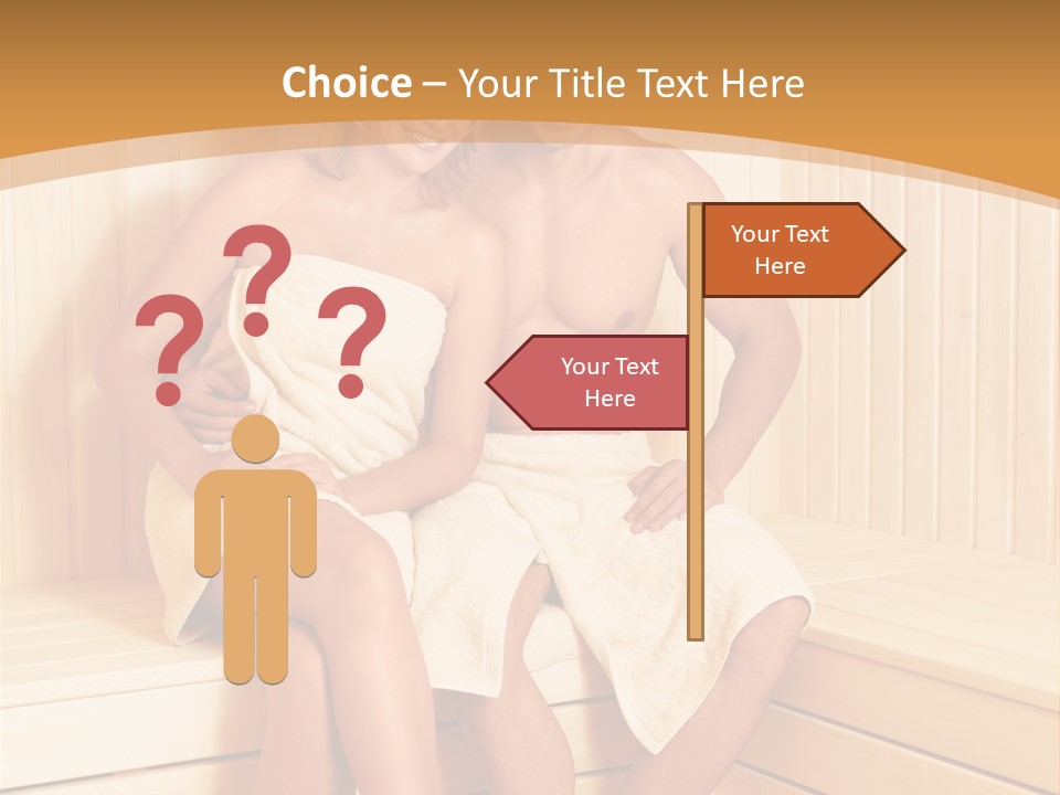 Blond Heat Spa PowerPoint Template
