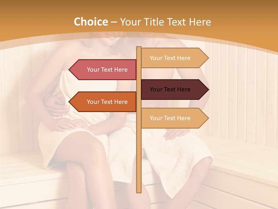Blond Heat Spa PowerPoint Template