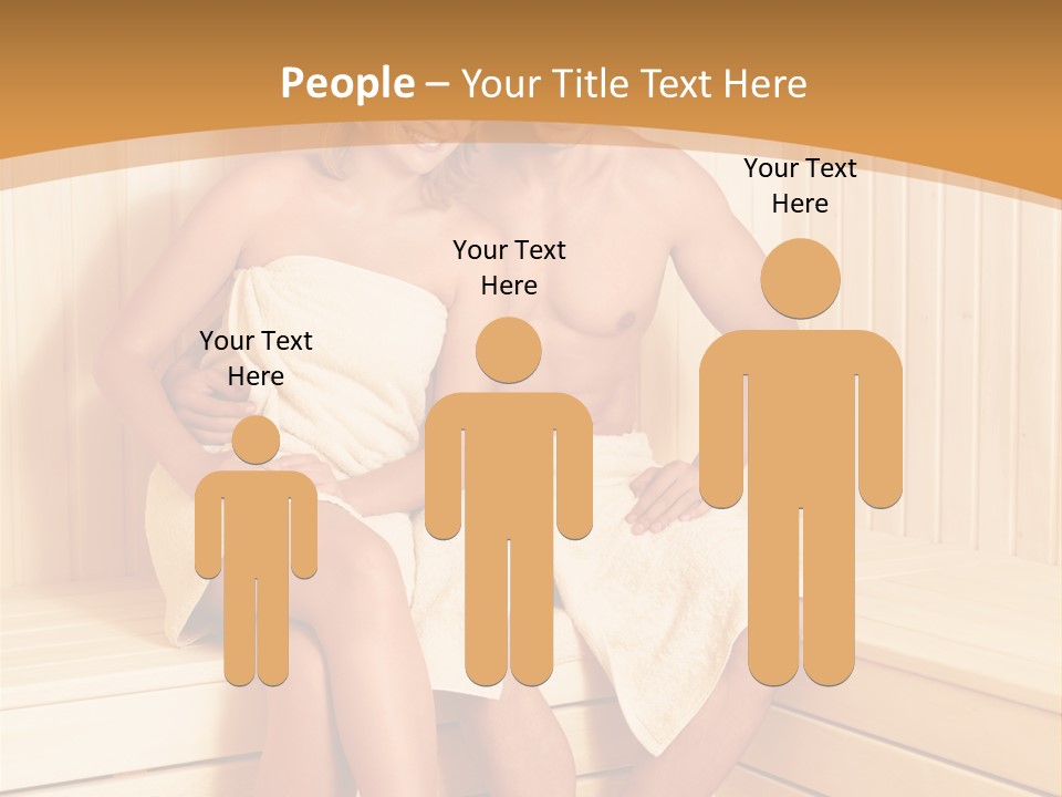Blond Heat Spa PowerPoint Template