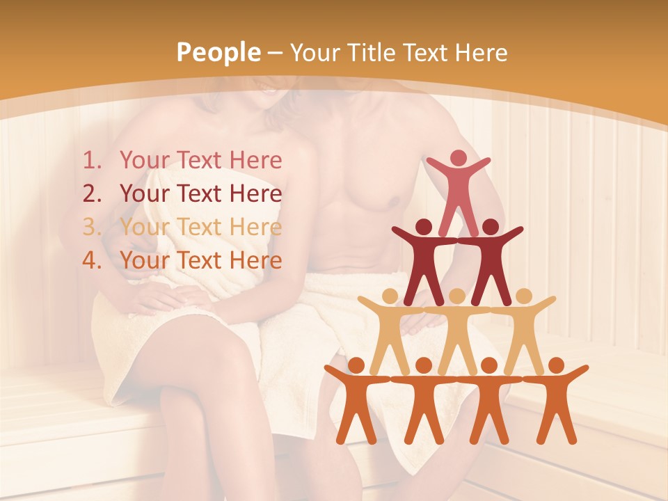 Blond Heat Spa PowerPoint Template