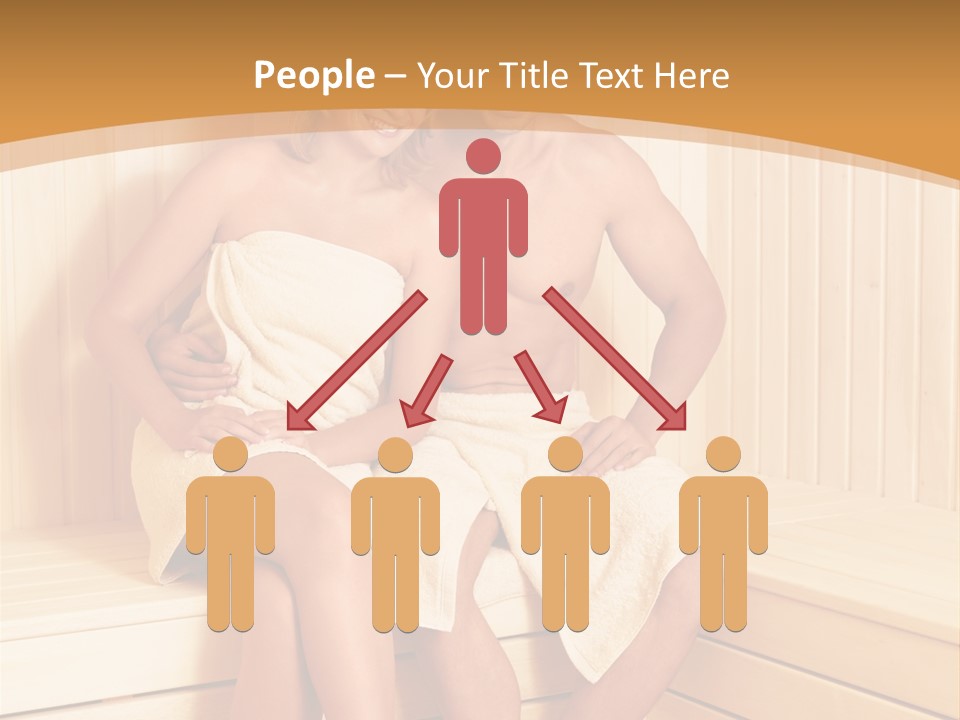 Blond Heat Spa PowerPoint Template