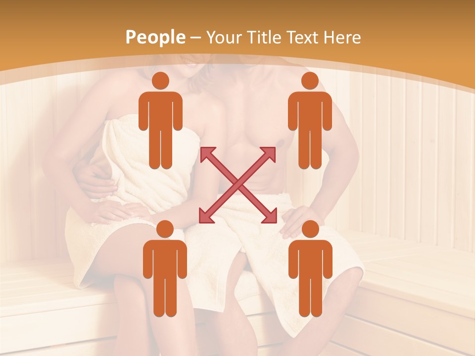 Blond Heat Spa PowerPoint Template