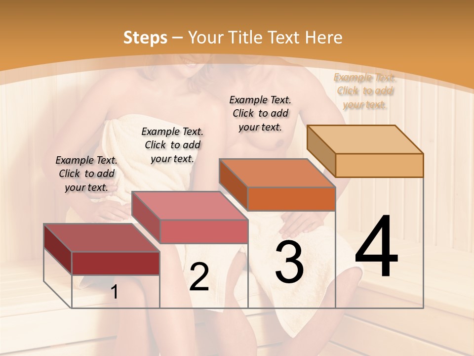 Blond Heat Spa PowerPoint Template