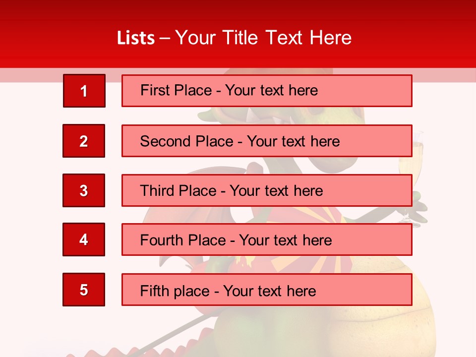 Champagne Cute Head PowerPoint Template