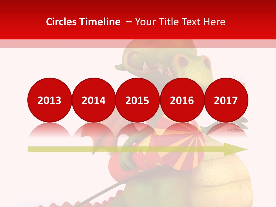 Champagne Cute Head PowerPoint Template