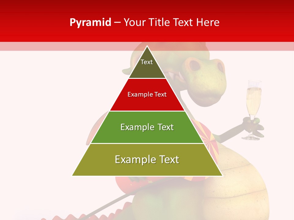 Champagne Cute Head PowerPoint Template