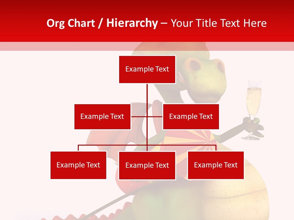 Champagne Cute Head PowerPoint Template