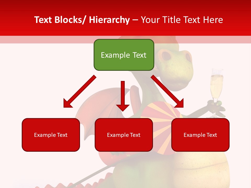 Champagne Cute Head PowerPoint Template