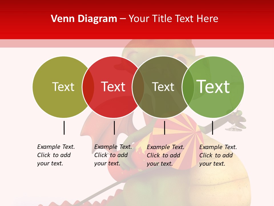 Champagne Cute Head PowerPoint Template