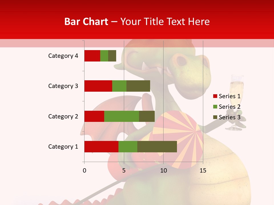 Champagne Cute Head PowerPoint Template