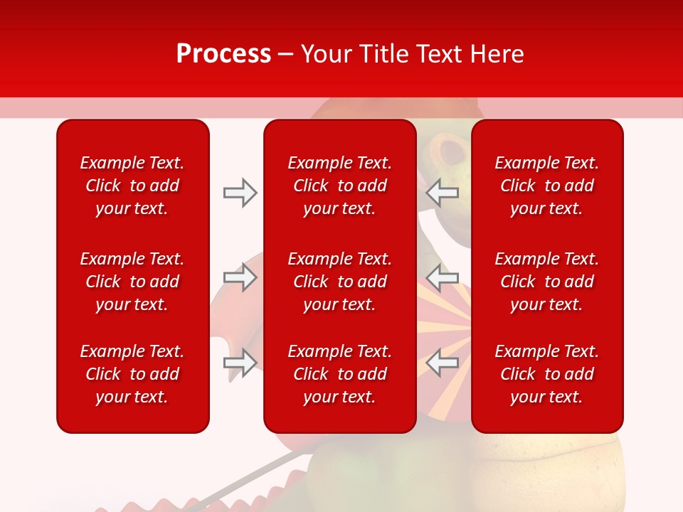 Champagne Cute Head PowerPoint Template