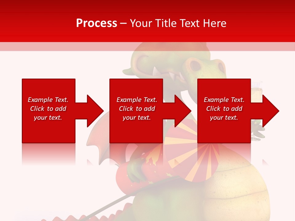 Champagne Cute Head PowerPoint Template