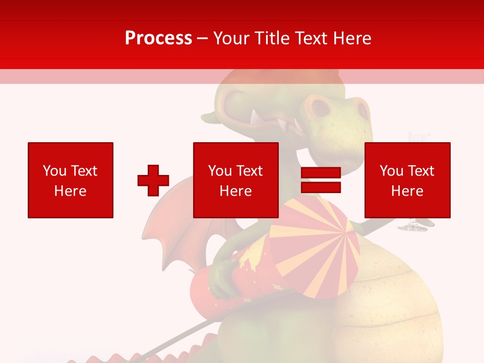 Champagne Cute Head PowerPoint Template