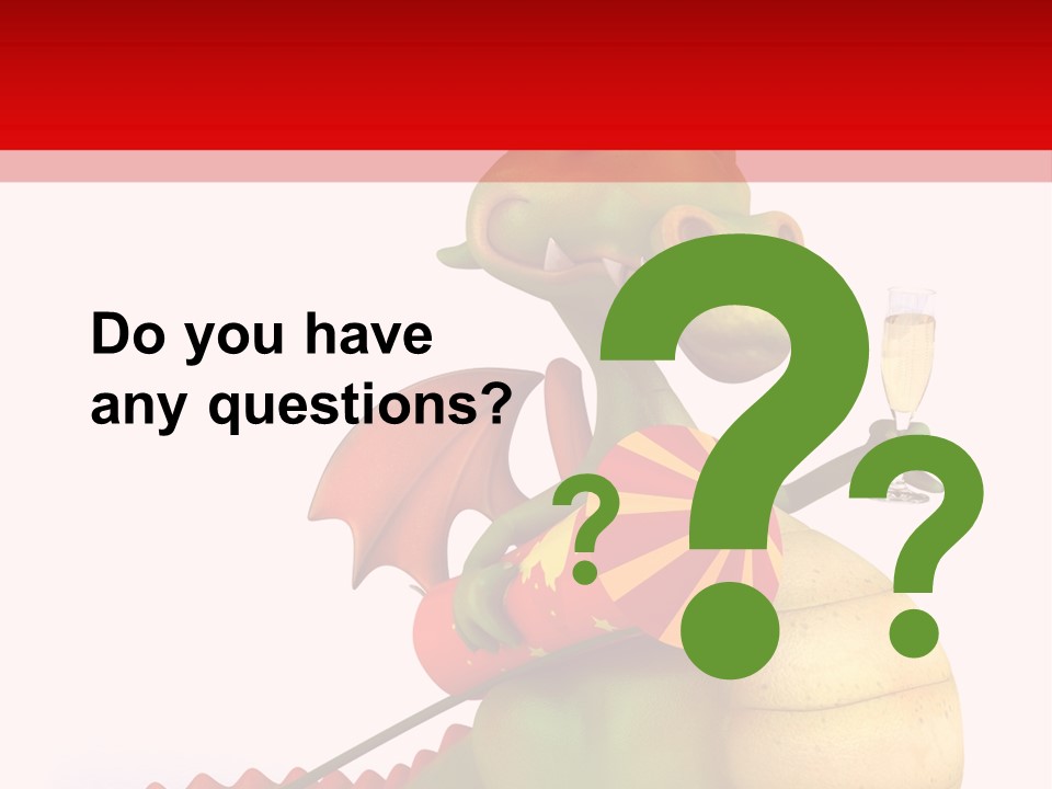 Champagne Cute Head PowerPoint Template