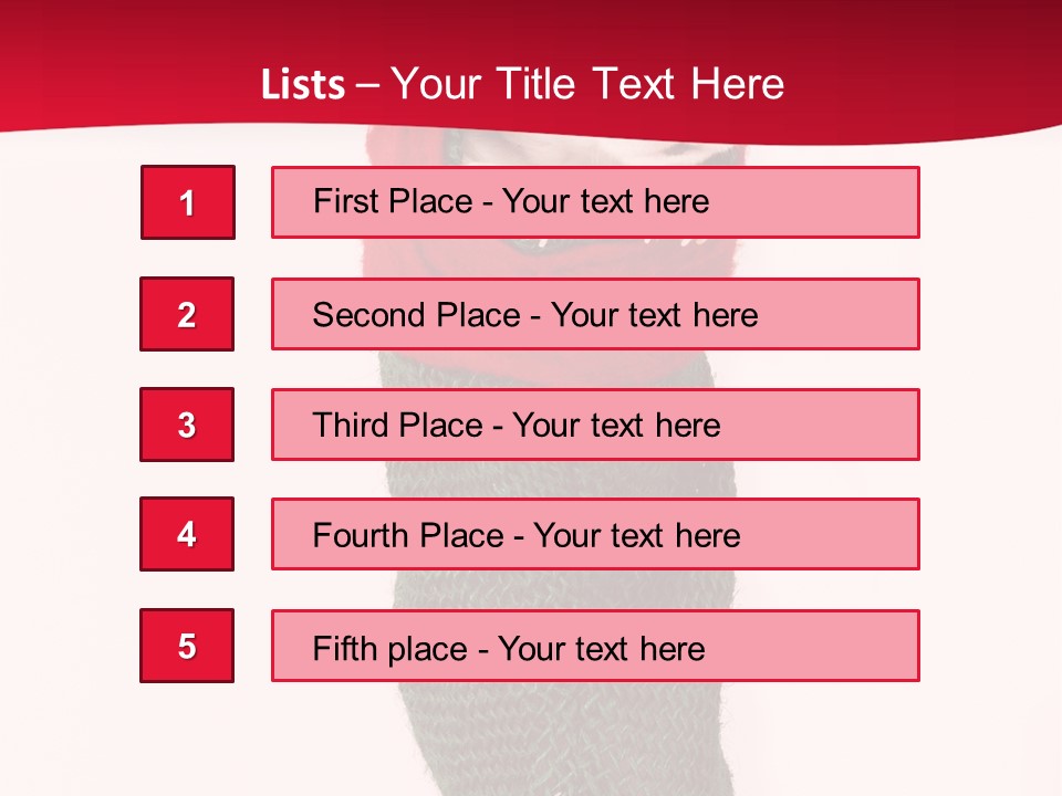 Stocking Present Comic PowerPoint Template