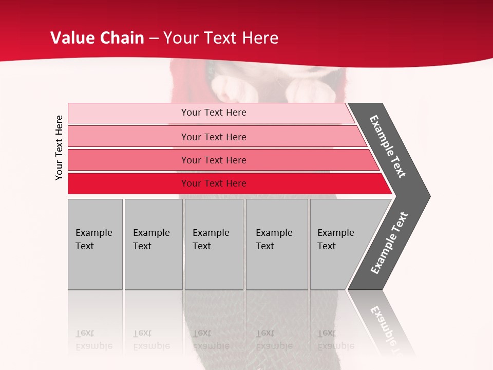 Stocking Present Comic PowerPoint Template