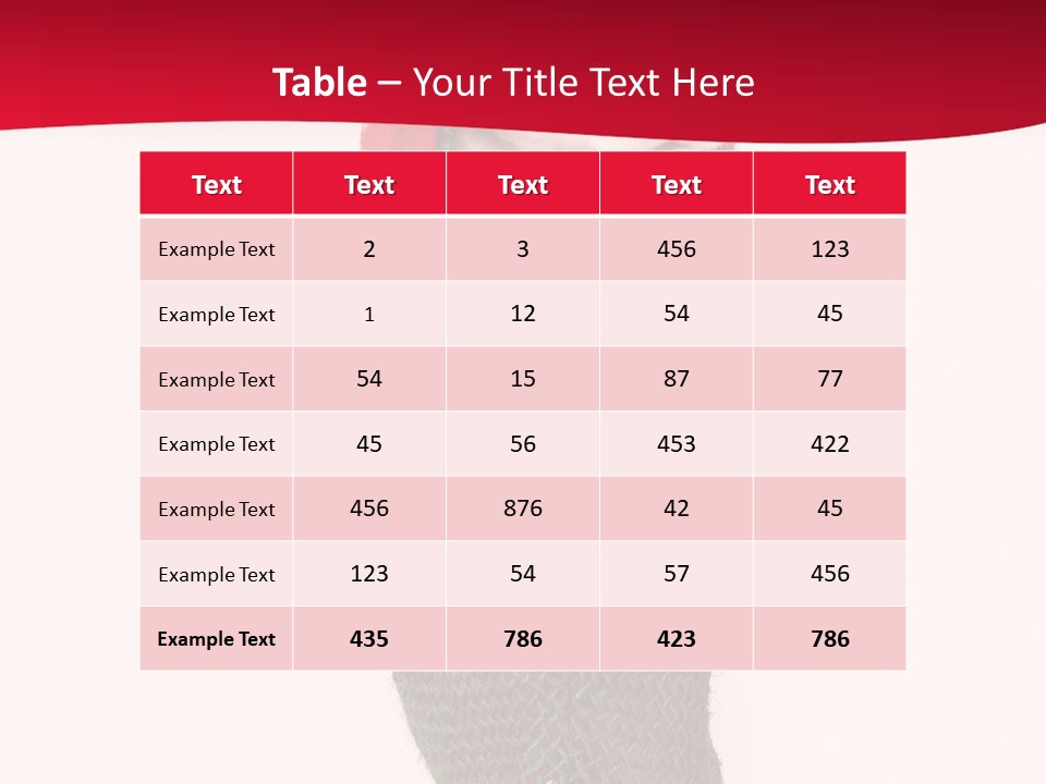 Stocking Present Comic PowerPoint Template