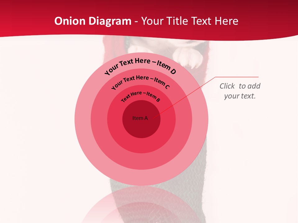 Stocking Present Comic PowerPoint Template