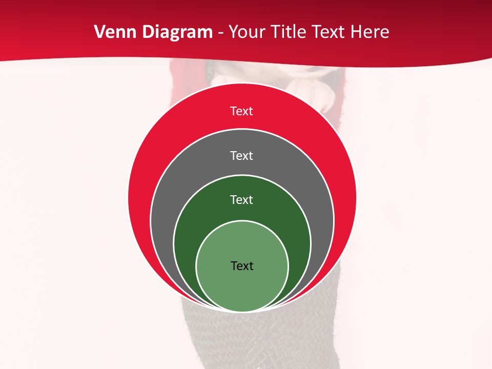 Stocking Present Comic PowerPoint Template