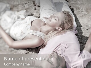 Togetherness Beauty Outdoors PowerPoint Template