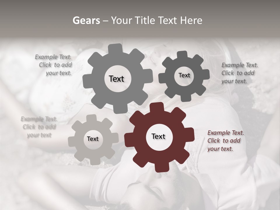 Togetherness Beauty Outdoors PowerPoint Template