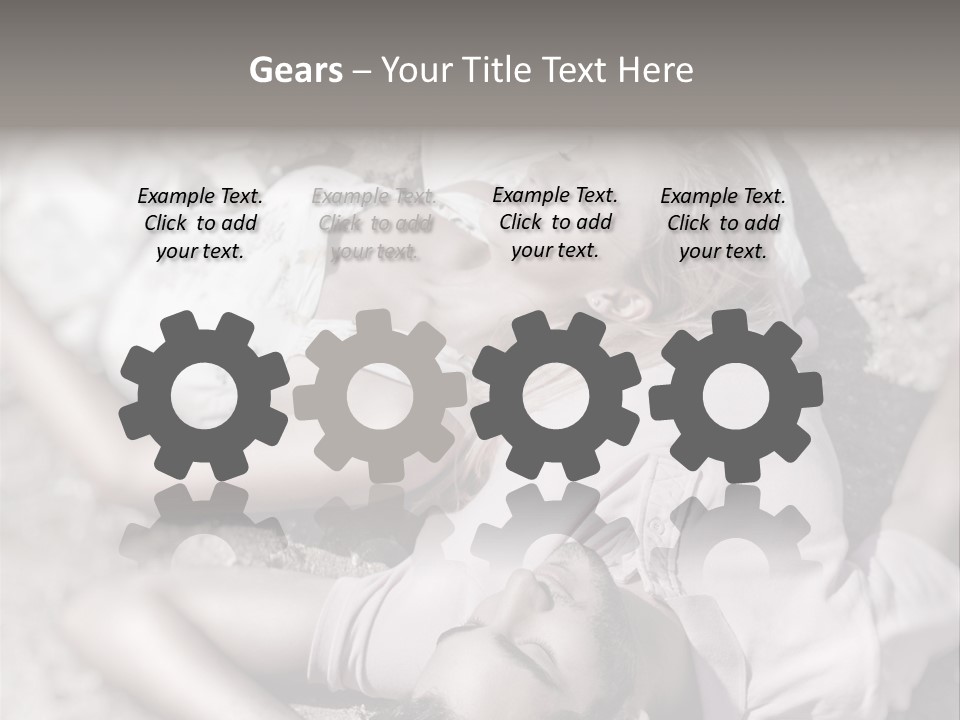 Togetherness Beauty Outdoors PowerPoint Template