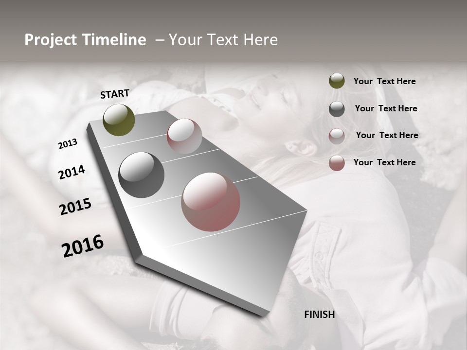 Togetherness Beauty Outdoors PowerPoint Template