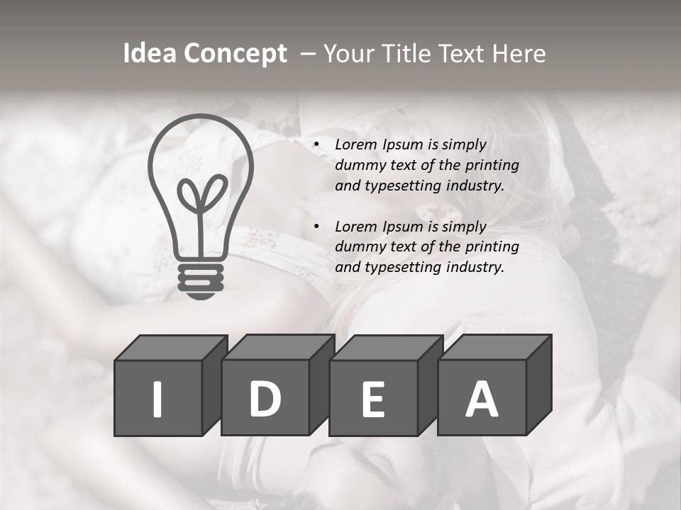 Togetherness Beauty Outdoors PowerPoint Template