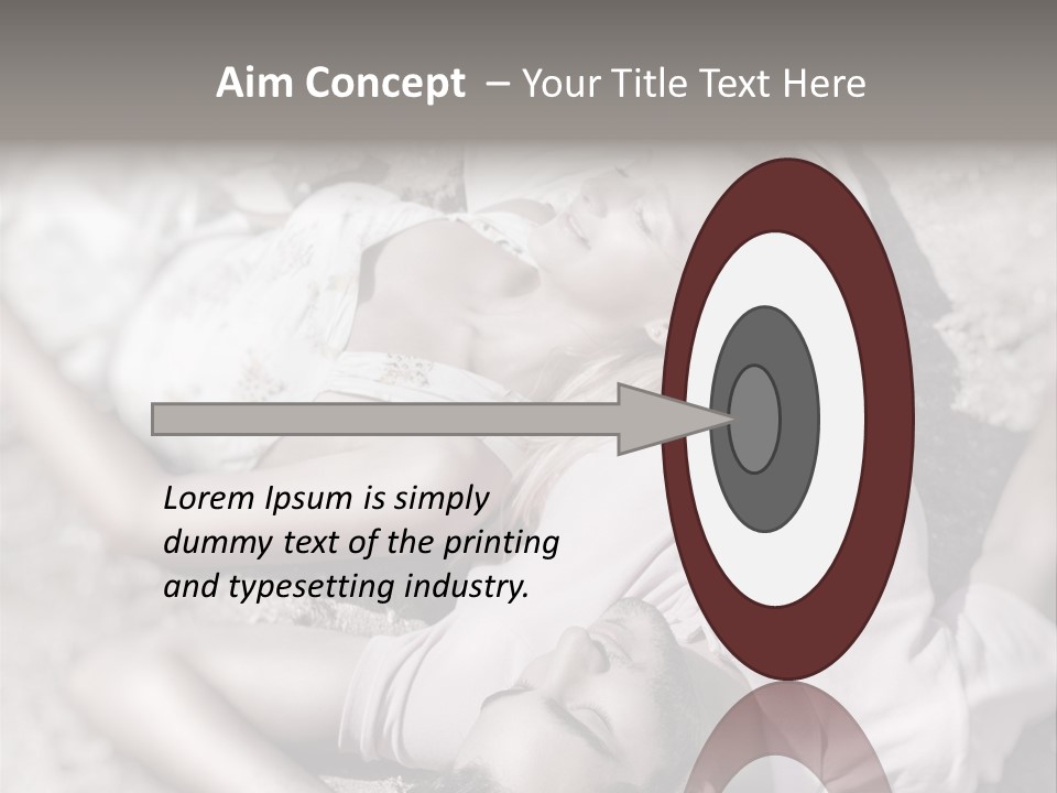 Togetherness Beauty Outdoors PowerPoint Template