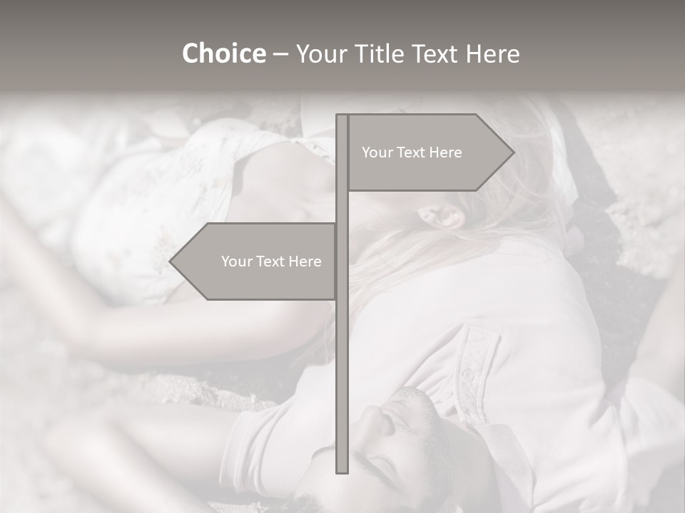 Togetherness Beauty Outdoors PowerPoint Template