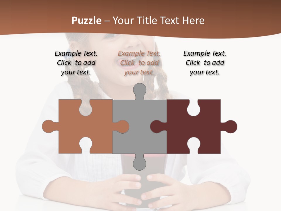 Happy Vegetable Juice PowerPoint Template